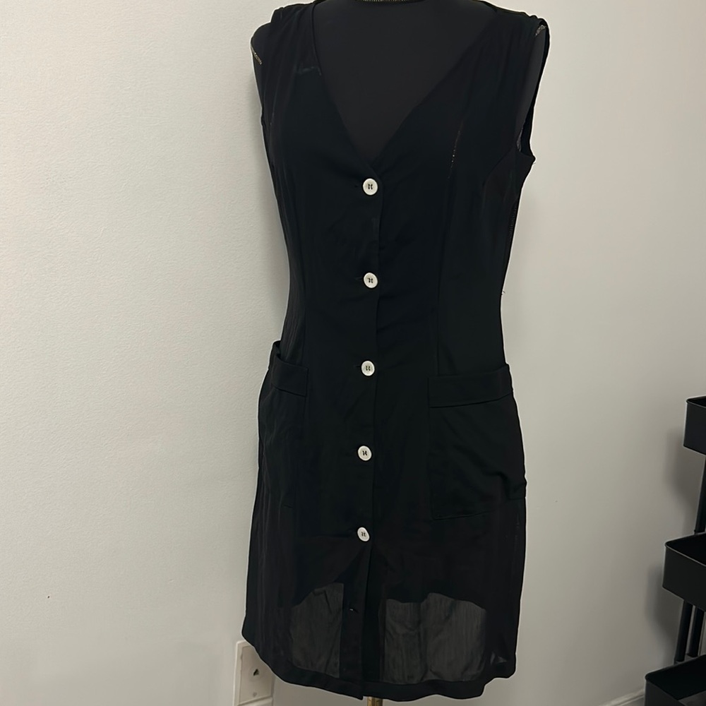 Dolce & Gabbana Black Coverup size Large